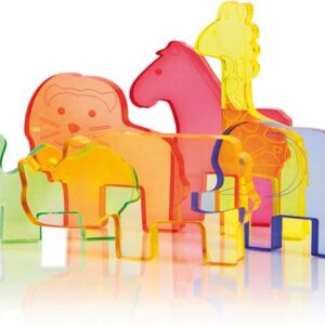 Acrylic Wild Animals set of 6