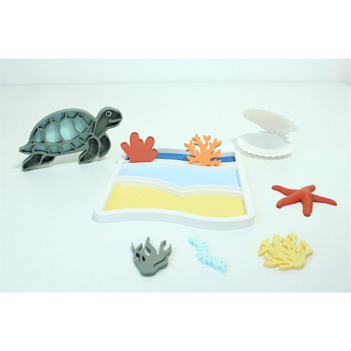kids-kabinet-vulvorm-pla-loose-part-zeester (1) Kids Kabinet PLA Loose part Zeester oranje- rood