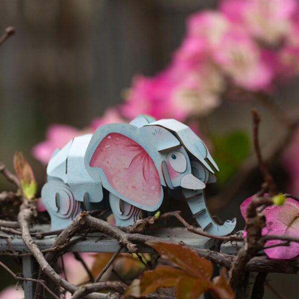 olifant6 MierEdu – 3D Puzzel Build & Sound – olifant bouwpakket