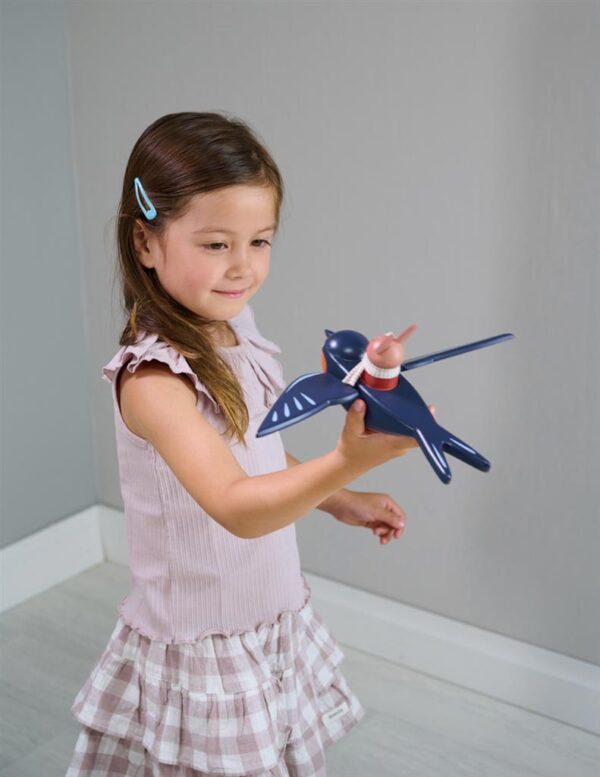 Tender Leaf – Swifty Bird – Houten Zwaluwfiguur