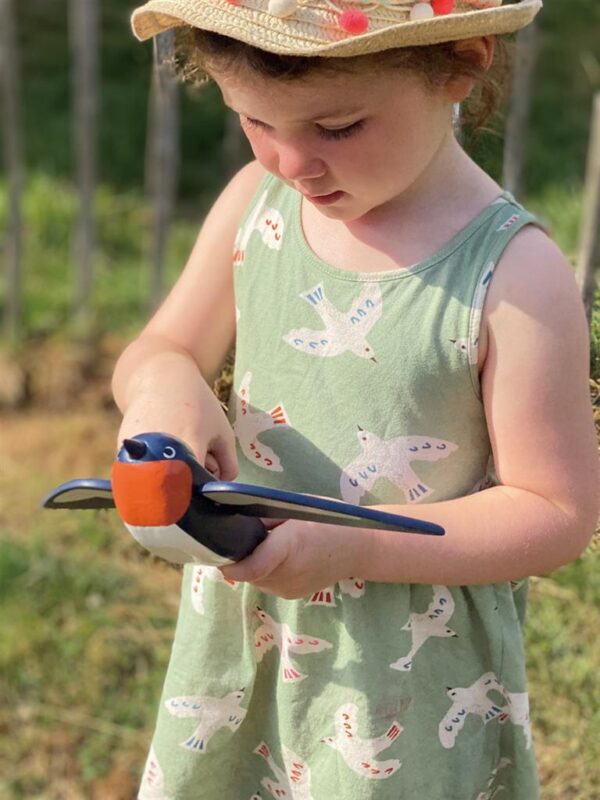 Tender Leaf – Swifty Bird – Houten Zwaluwfiguur