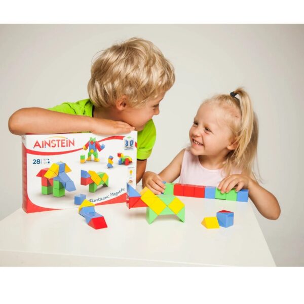 Ainstein magnetisch speelgoed voor ruimtelijk inzicht en motoriek verkrijgbaar bij het speellab