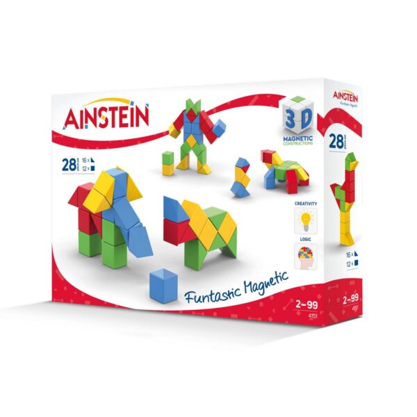 Ainstein magnetische bouwstenen 28-delige magneetblokkenset voor kinderen