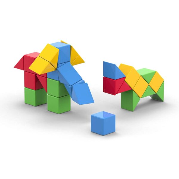 Creatieve magneetblokken in verschillende vormen en kleuren – Ainstein speelgoed verkrijgbaar bij het speellab