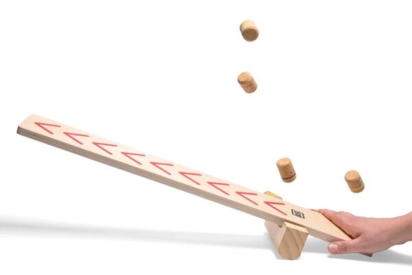 BS Toys Lanceer de Ninja’s – houten katapultspel voor kinderen