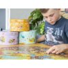 4WRD dino puzzel voor kinderen – stevige ronde puzzel
