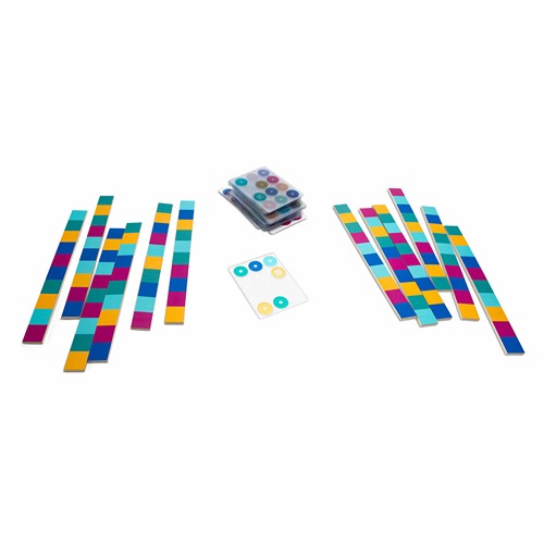 BS Toys Brain Race spel – educatief tafelspel voor kinderen en gezinnen, met houten schijven en voorbeeldkaarten het speellab