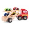 Educatief rollenspel met New Classic Toys autotransporter