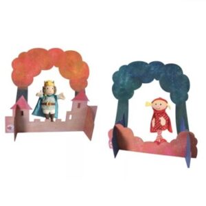 Egmont Toys Tafelmodel Theater – houten speeltheater voor kinderen verkrijgbaar bij het speellab