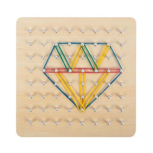 Creatief houten speelgoed dat vormherkenning en ruimtelijk inzicht stimuleert