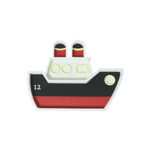 Stoomboot vulvorm geschikt voor thema Sinterklaas en kleine wereldspel