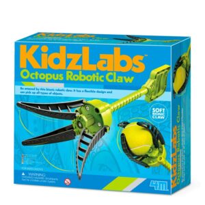 Hydraulische robotarm van 4M KidzLabs – bouw je eigen grijparm voor kinderen