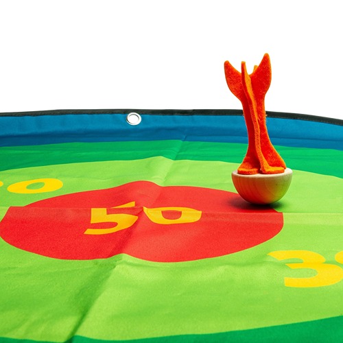 BS Toys XXL Park Darts met houten darts en groot targetbord voor buiten