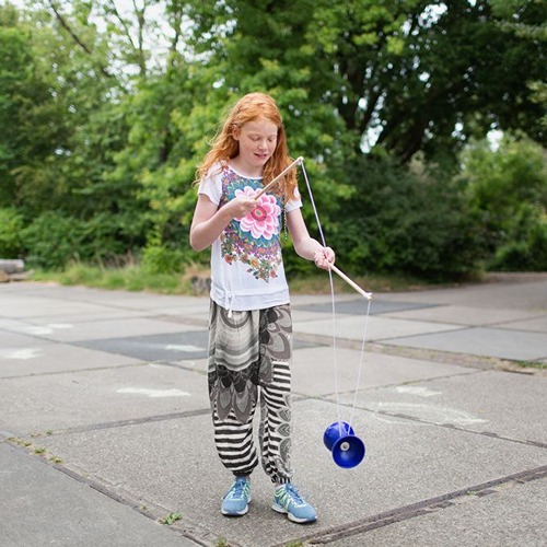 BS Toys Diabolo Blauw buitenspeelgoed voor kinderen