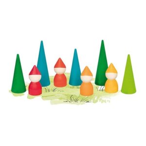 goki-houten-dwergen-speelgoed-fantasiespel Houten dwergen speelgoed van Goki voor creatief en fantasierijk spel