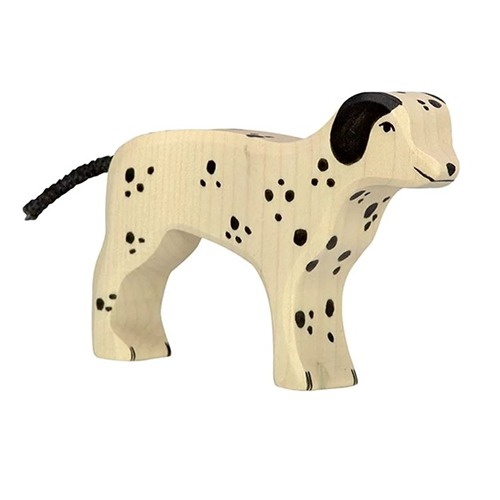 holztiger--houten-dalmatier-duurzaam-educatief-speelgoed Van duurzaam hout handgemaakte dalmatier waldorf geinspiteerd van Holztiger bij Het Speellab