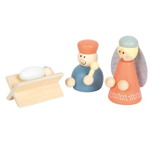 kerststal-small-foot-houten-speelgoed-maria-jozef.jpg Maria en Jozef uit Small Foot houten kerststal – kindvriendelijke speelset