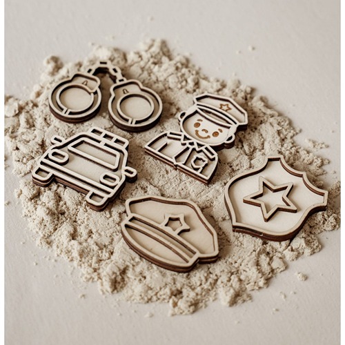 kleine-vultrays-politie-fijne-motoriek-speelgoed-speelzand Politiefiguren vultrays voor speelrijst en sensorische activiteiten