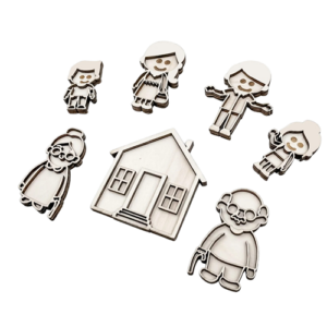 leuk-met-letters-kleine-vultrays-familie-sensorisch-spel familie vultray kinderen voor sensorisch spel bij het Speellab