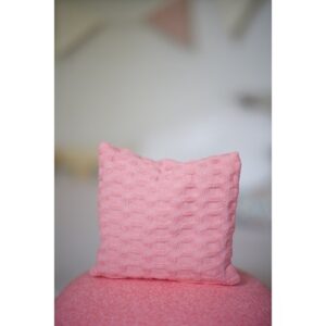 pittenzak-open-einde-speelgoed-roze-pastel-het-speellab Handgemaakte pittenzak roze pastel regenboog met kersenpitten