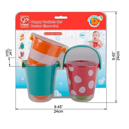 hape-bademmertjes-water-effecten-badspeelgoed-peuters-kleuters Drie Hape bademmertjes met verschillende water-effecten voor peuters.