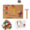 educatief-houten-hamertje-tik-speelgoed-kinderen Educatief houten hamertje tik speelgoed voor kinderen met huis en familie thema