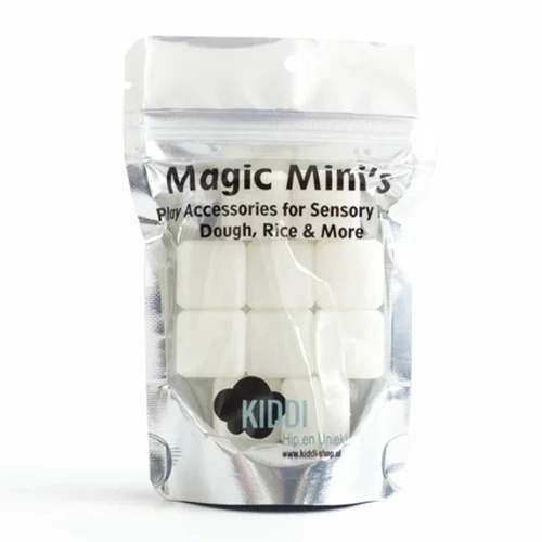 kiddi-magicminis-glow-in-the-dark-ijsblokjes-hetspeellab Kiddi Magic mini;'s glow in the dark PLA figuren voor fantasierijk rollenspel, sensorisch en open einde spel