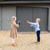 Actief speelgoed kinderen Scratch Hand-Disker Robot met 2 kinderen