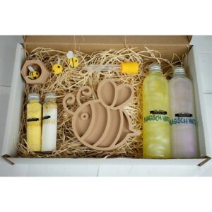 Kids kabinet Bijen sensory speelbox met magisch water en bruispoeder