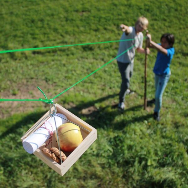 Huckleberry cable transport STEM speelgoed buiten