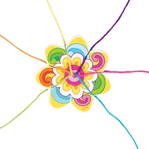Goki houten breibloem als creatieve breihulp