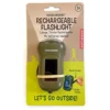Kikkerland Huckleberry Rechargeable Flashlight