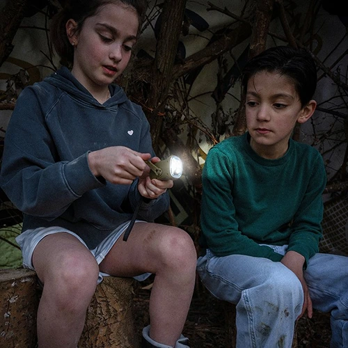 Kikkerland Huckleberry Rechargeable Flashlight